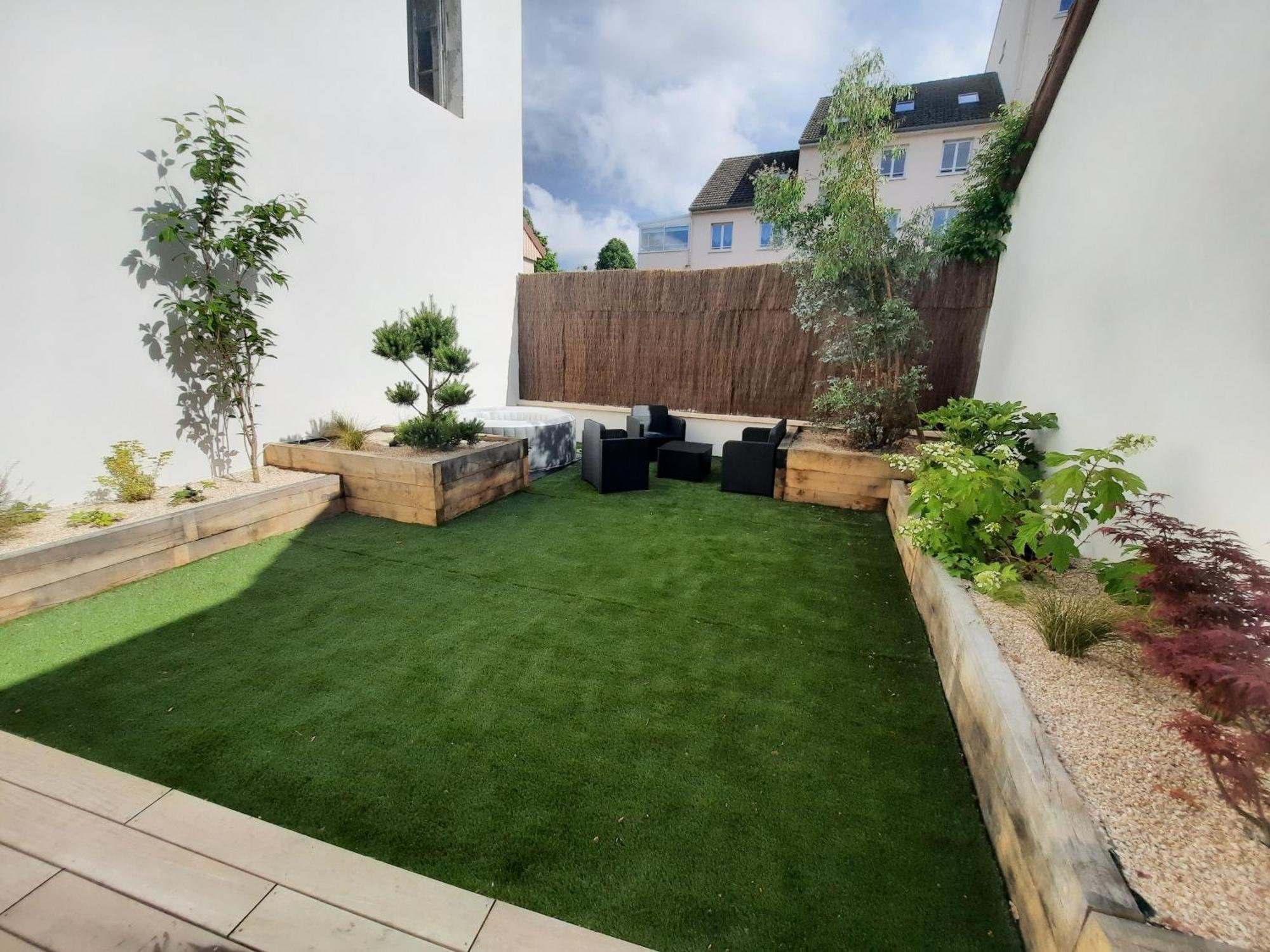 דיז'ון L'Oasis - Maison Design Avec Jardin Et Spa מראה חיצוני תמונה